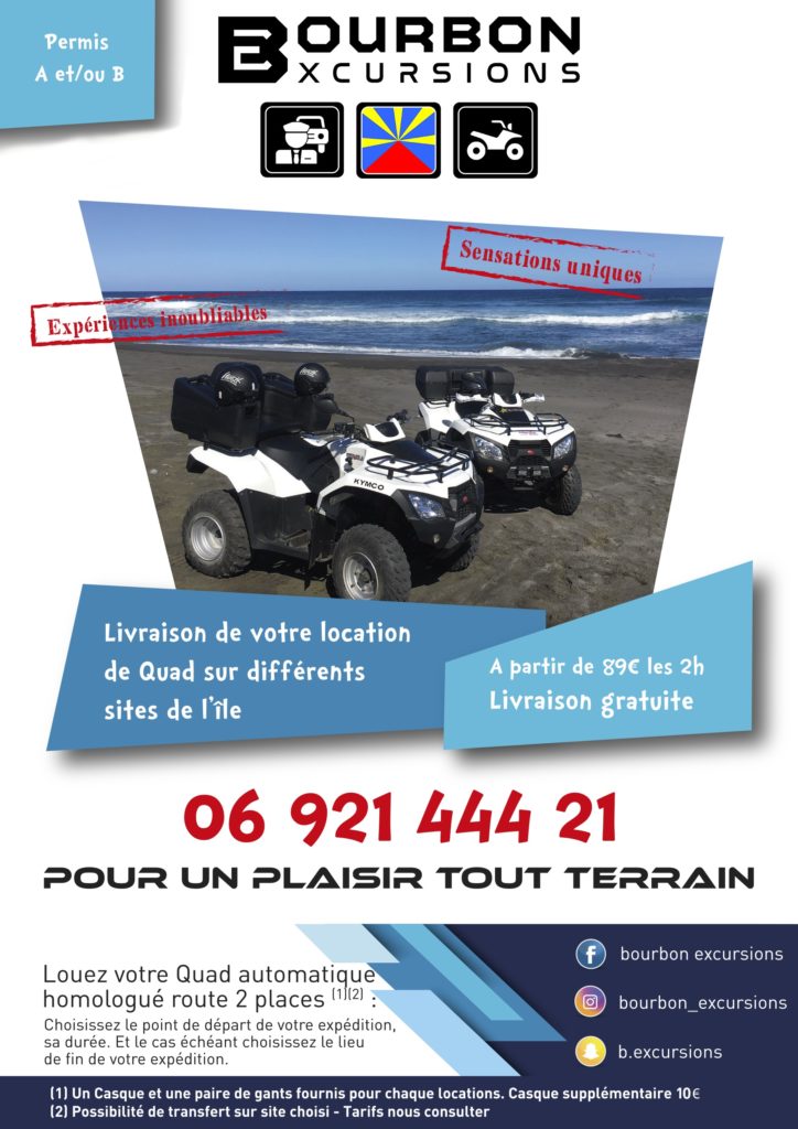 Location de Quad en livraison et randonnés